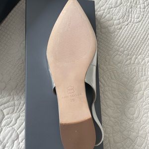 Sling back shoes silver 7M